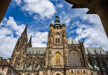 Çek Cumhuriyeti 'ndeki Saint Vitus Katedrali Prag