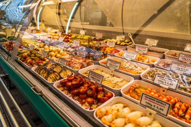 Viyana 'daki Naschmarkt Pazarı Wien, Avusturya