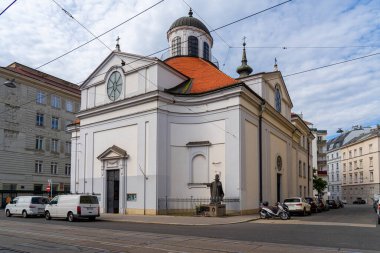 Viyana 'nın ünlü caddesi Wien, Avusturya