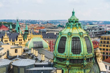 Çek Cumhuriyeti'nde Prag'ın mimarisi ve simgesel silueti