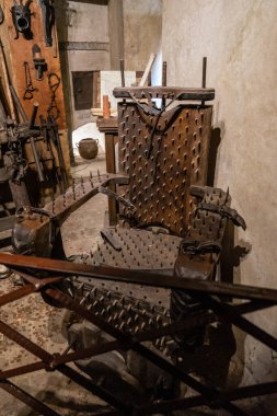 Çek Cumhuriyeti Prag 'ın Kale semt caddesi Zırhlı Sergisi