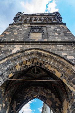 Çek Cumhuriyeti 'nde Charles Bridge Prag