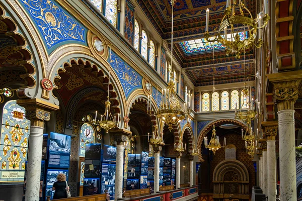 Ювілейна Синагога Прага Чеській Республіці — стокове фото