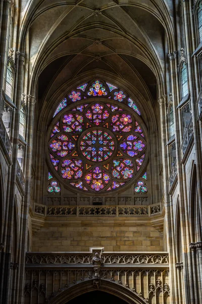 Saint Vitus Cathedral Prague Στην Τσεχική Δημοκρατία — Φωτογραφία Αρχείου