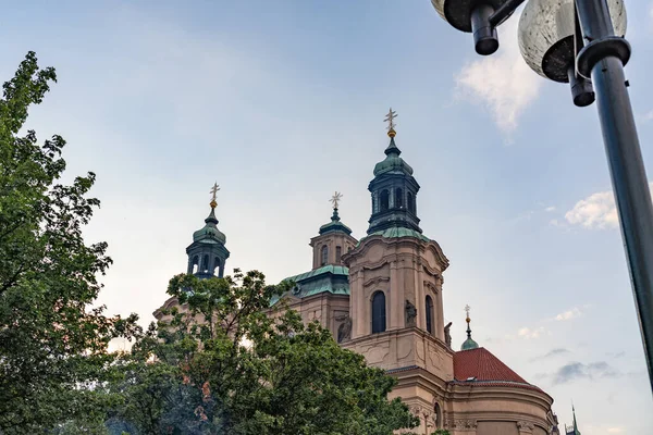 Çek Cumhuriyeti Nde Nicholas Kilisesi Prag — Stok fotoğraf
