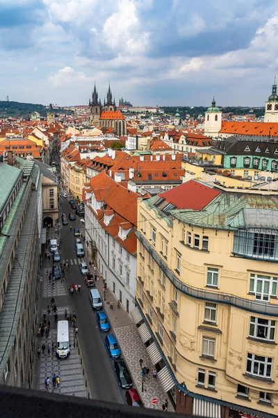 Architektura Przełomowe Panoramy Pragi Czechach — Zdjęcie stockowe