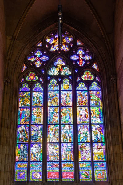 Saint Vitus Cathedral Prague Στην Τσεχική Δημοκρατία — Φωτογραφία Αρχείου