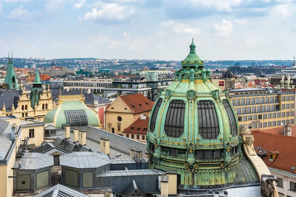 Arquitectura Horizonte Histórico Praga República Checa — Foto de Stock