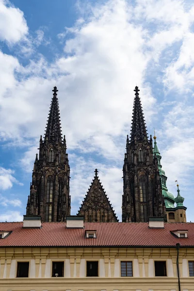 Hradní Čtvrť Praha České Republice — Stock fotografie