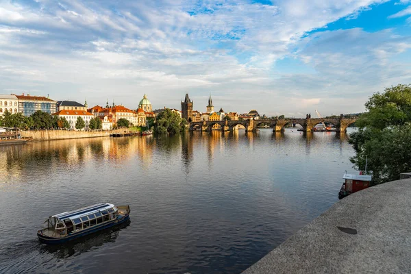 Most Karola Praga Czechach — Zdjęcie stockowe