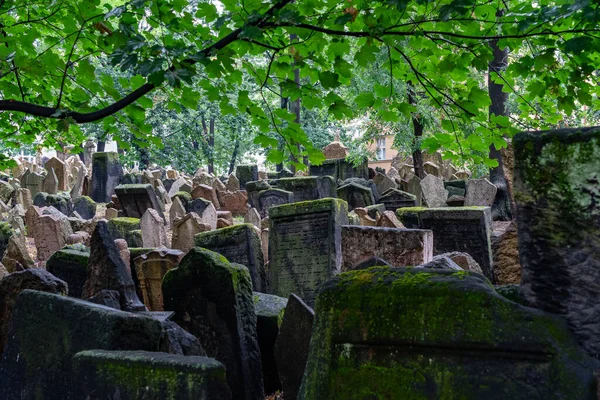 Antiguo Cementerio Judío Praga República Checa —  Fotos de Stock