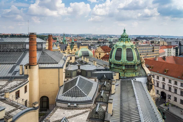 Architektur Und Wahrzeichen Der Stadt Prag Der Tschechischen Republik — Stockfoto