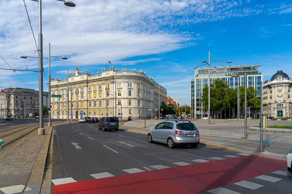 Beroemde Straat Wenen Wien Oostenrijk — Stockfoto
