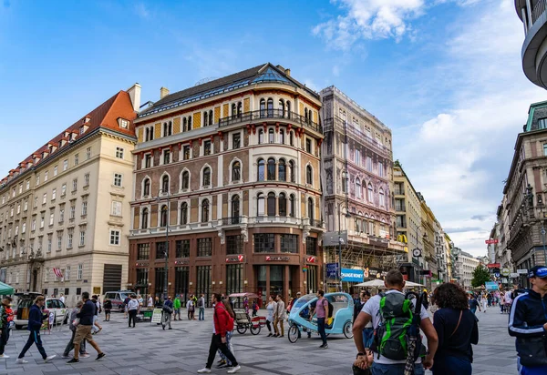 Stephansplatz Вене Австрия — стоковое фото