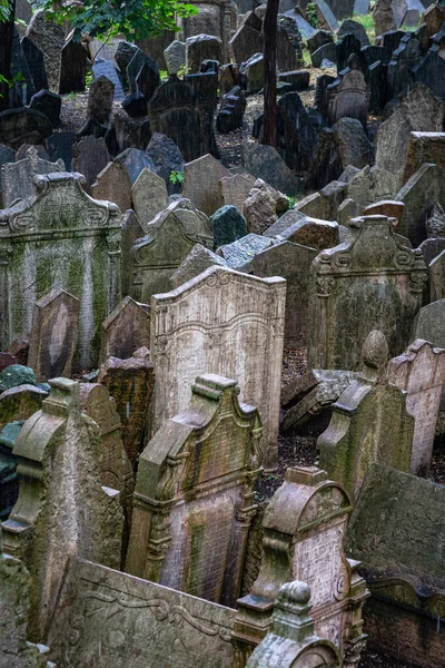Old Jewish Cemetery Prague Czech Republic — Stock Photo, Image