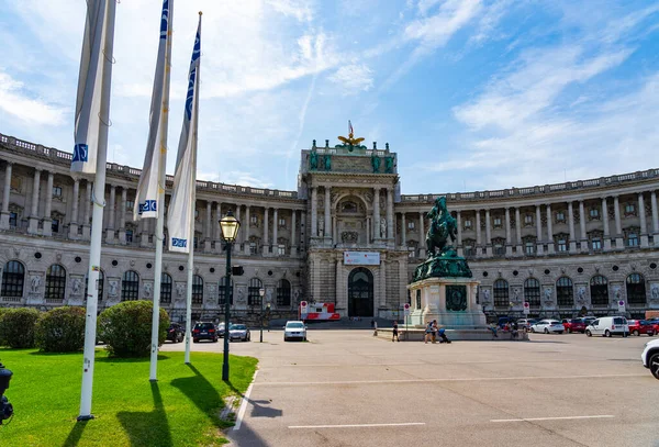Heldenplatz Wien Österrike — Stockfoto
