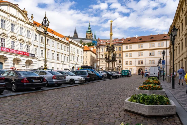 Nicholas Kirche Prag Der Tschechischen Republik — Stockfoto