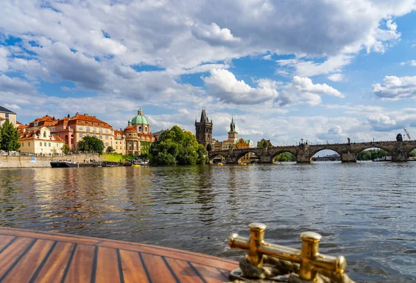 Charles Bridge Praga República Checa — Fotografia de Stock