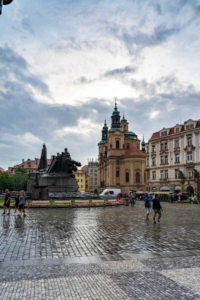 Ayuntamiento Ciudad Vieja Praga República Checa — Foto de Stock