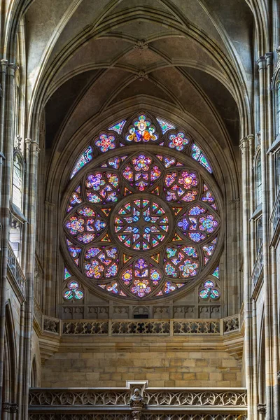 Saint Vitus Cathedral Prague Στην Τσεχική Δημοκρατία — Φωτογραφία Αρχείου