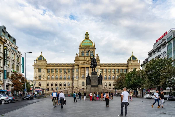 Национальный Музей Праге — стоковое фото