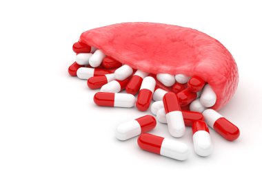 Hemoglobin kapsül ile doldurulmuş