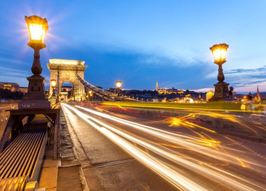  Budapeşte 'deki Zincir Köprüsü