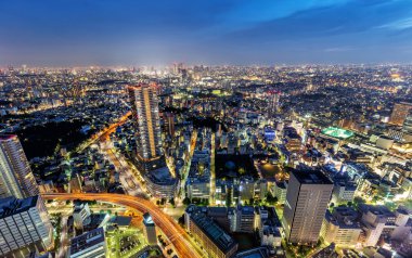 Tokyo bölgesinde Shinjuku Ward