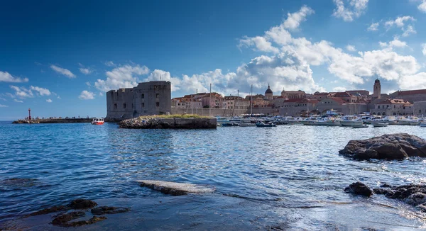 Staré město Dubrovník v Chorvatsku — Stock fotografie