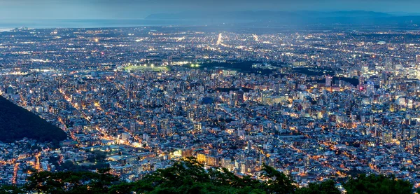 Stadsbilden i Sapporo Hokkaido, Japan — Stockfoto