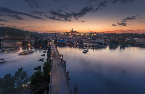 Ponte Charles em Praga — Fotografia de Stock