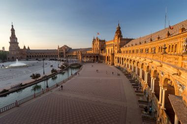 Büyük şehir scape Sevilla, İspanya