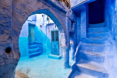 Şef Fas 'ın Mavi Şehri