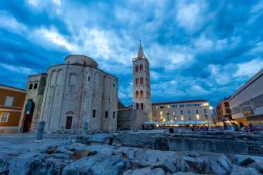 Zadar şehir Hırvatistan peyzaj