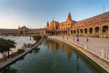 Büyük şehir scape Sevilla, İspanya