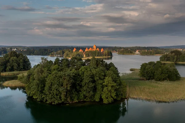 Castello Trakai a Litaunia — Foto Stock