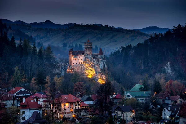 Château Bran Château Dracula Transilvania Roumanie — Photo