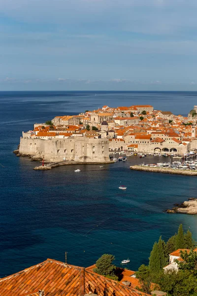 Dubrovnik Una Ciudad Croata Mar Adriático — Foto de Stock