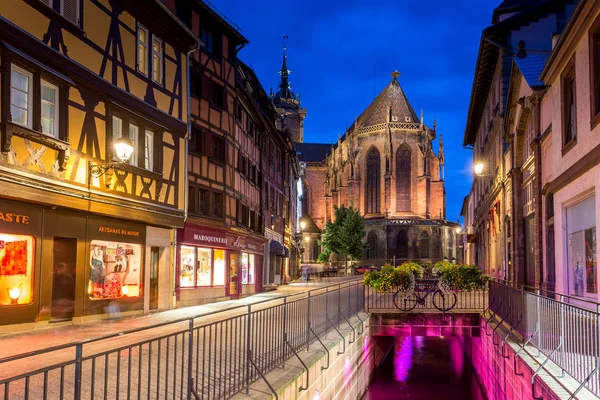 Colmar França Julho 2014 Ruas Cidade Colmar Colmar Foi Fundada — Fotografia de Stock