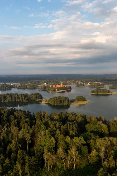 Castelo de Trakai em Litaunia — Fotografia de Stock