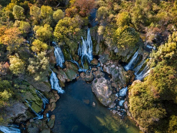 Kravice Vattenfall Bosnien — Stockfoto