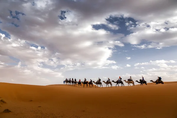 モロッコのサハラ砂漠の風景 — ストック写真
