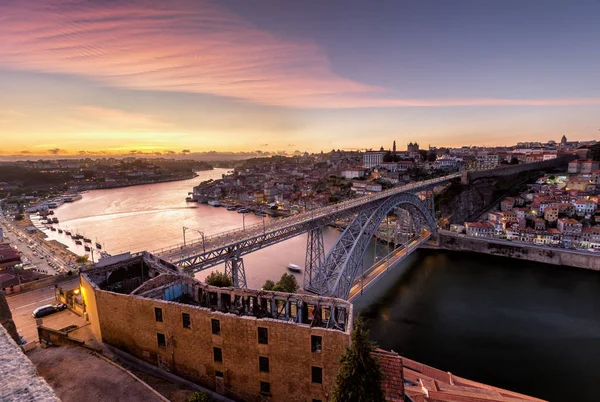 Krajobraz Miasta Porto Portugalia — Zdjęcie stockowe