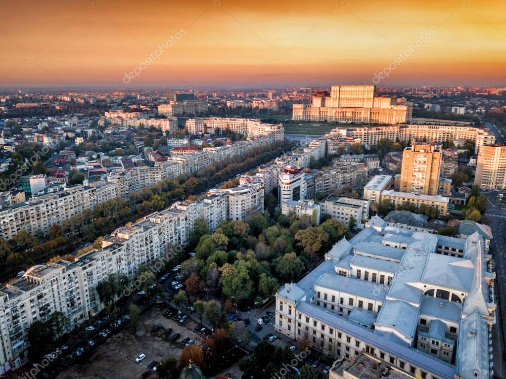 Bucharest Capital City Romania — Stock Photo © kanuman #177154686