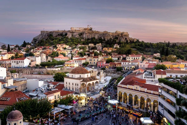 Athene hoofdstad stad van Griekenland — Stockfoto