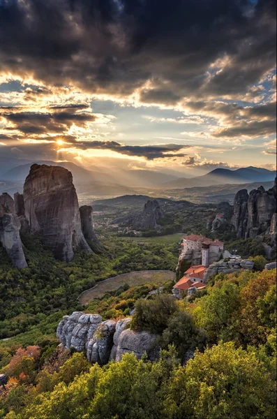 Wielki Krajobraz Meteorów Grecji — Zdjęcie stockowe