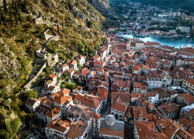 Kotor büyük şehirde Karadağ