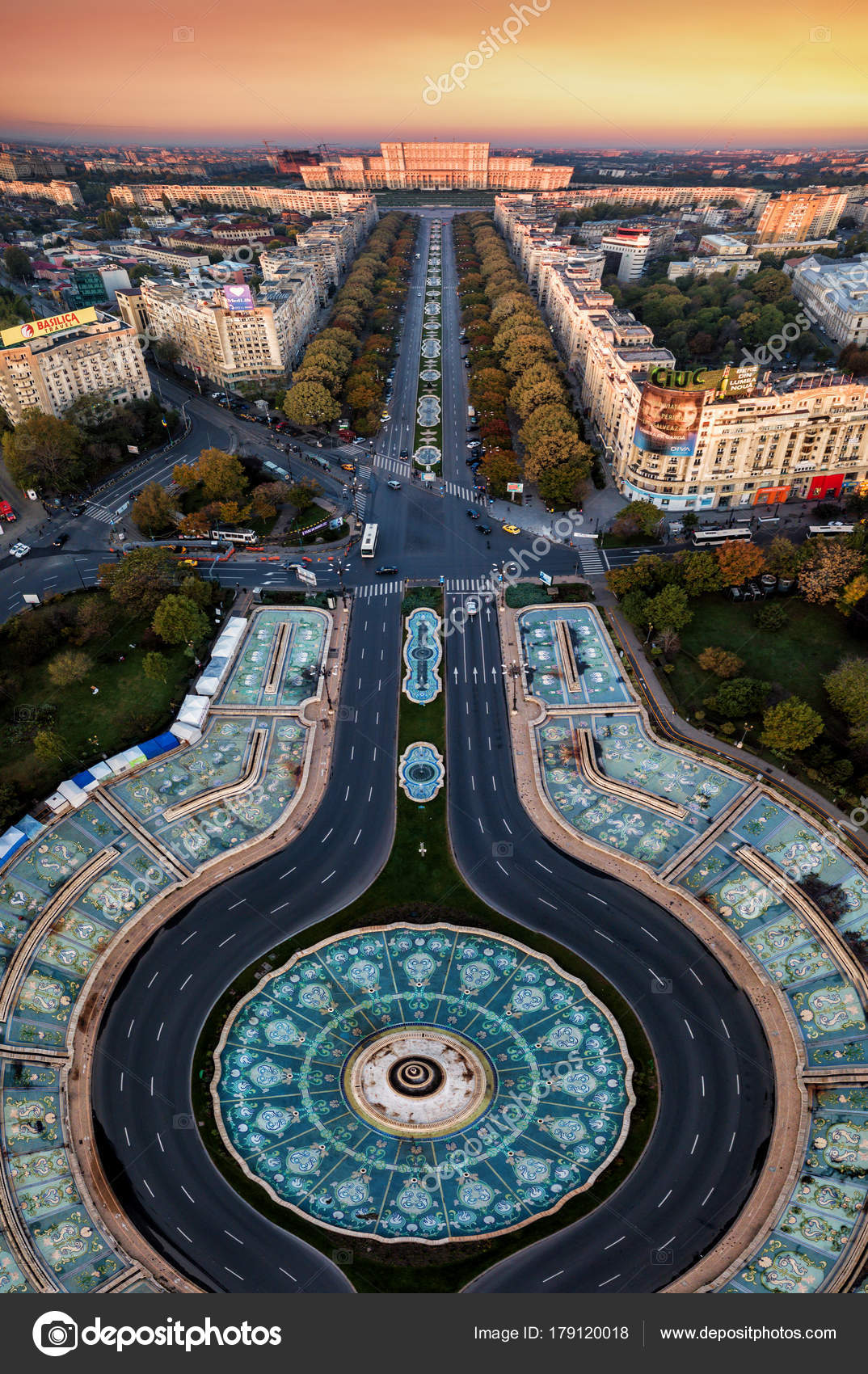 Bucharest Capital City Romania — Stock Photo © kanuman #179120018