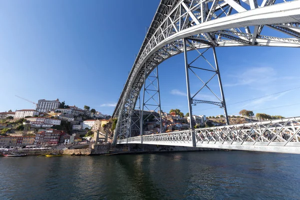 Fekvő Város Porto Portugália — Stock Fotó