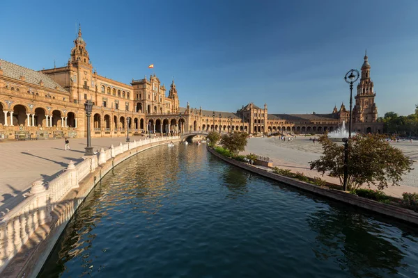 Stor Stad Scape Sevilla Spanien — Stockfoto